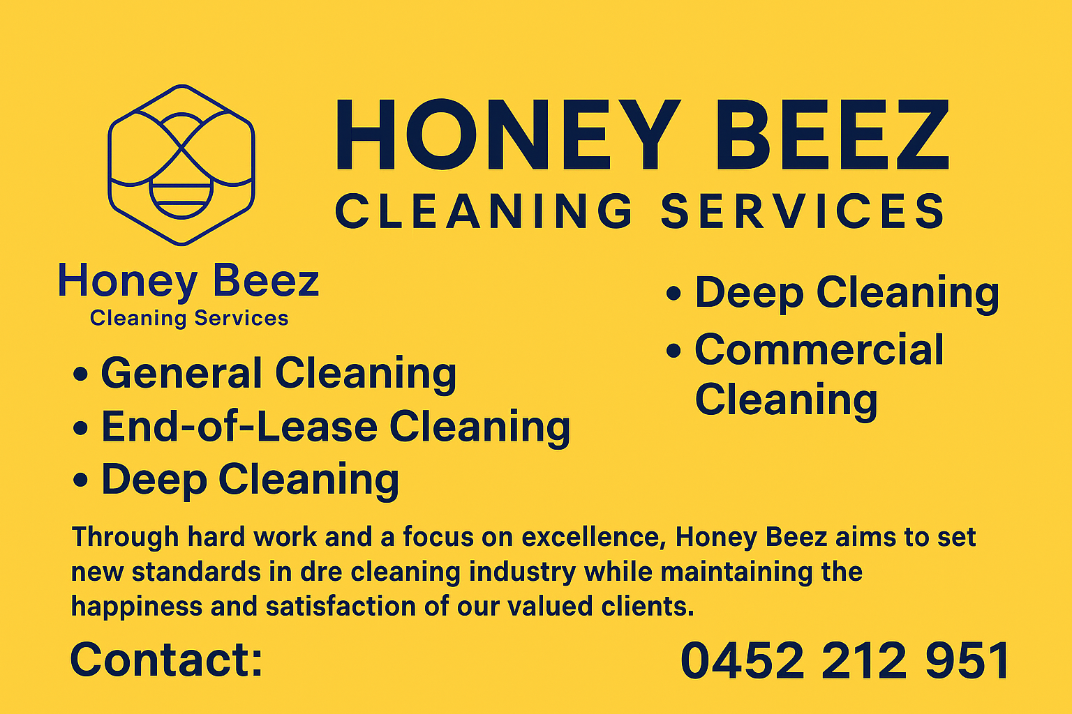 Honey Beez Cleaning Services