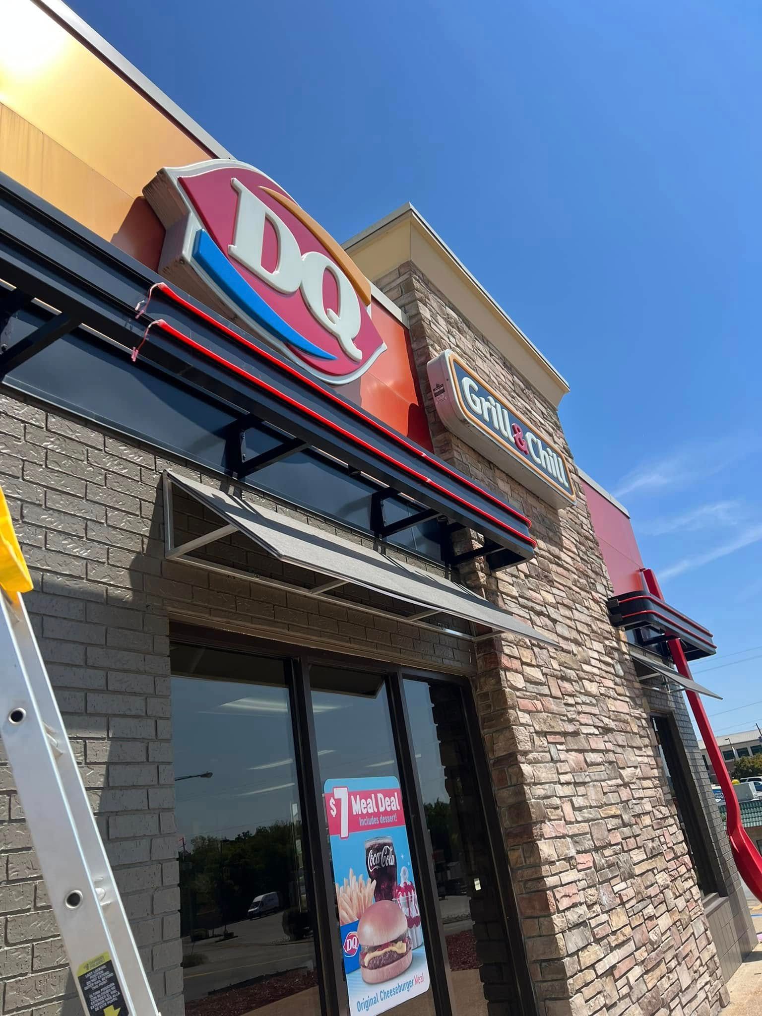 Commercial electrical services in Batesville, AR by DyeHard Electric for DQ