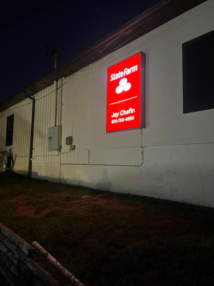 A commercial electrical wiring job in Batesville, AR for StateFarm by DyeHard Electric