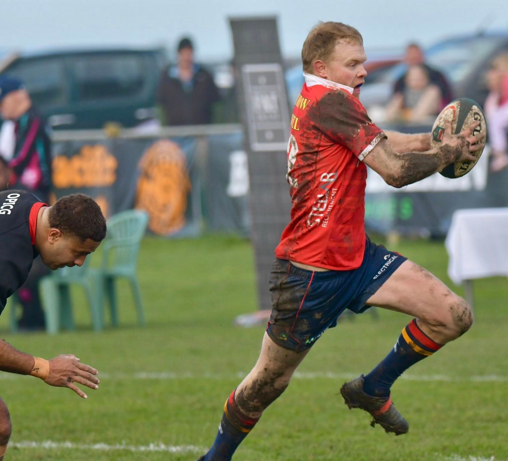 Kurow Rugby Club and Stellar Recruitment branding
