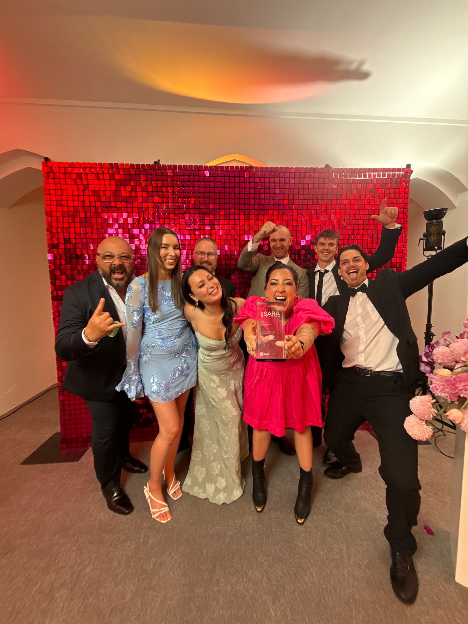 Heath Brown Courtney Spencer Jeanni Cooper Jason Boot Kym Jones Craig Baird Jack Mullins Sam 