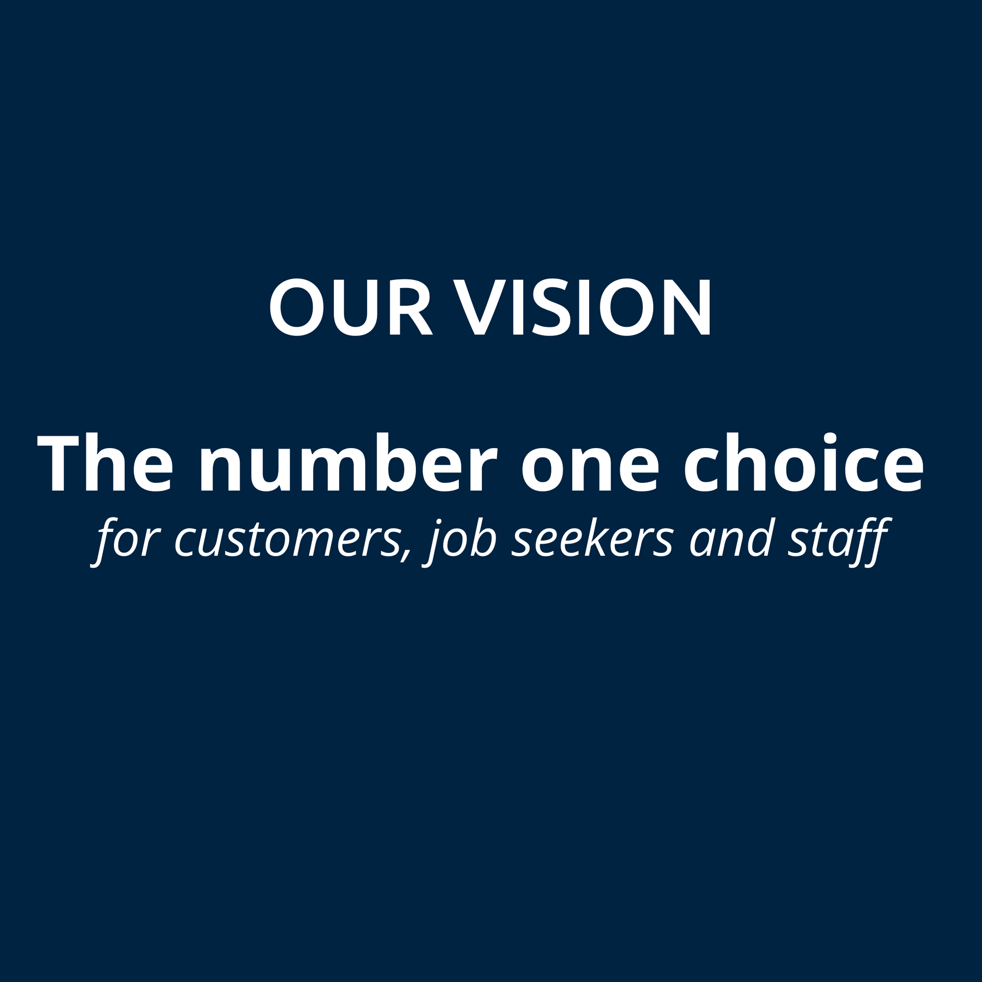 Stellar Recruitments Vision