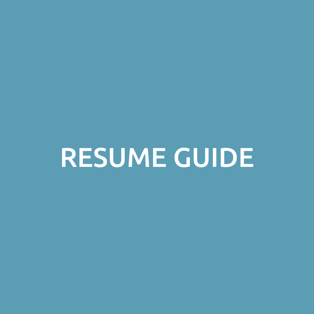 Resume Guide