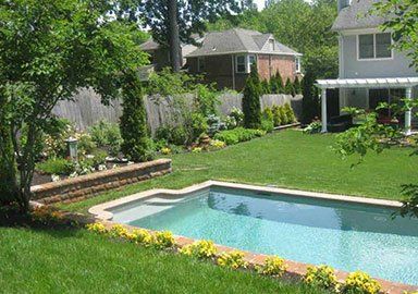 Pool with Beautiful Landscape — Scotch Plains, NJ — B & G Outdoor Rooms