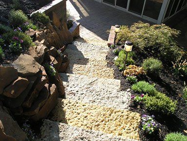 Stone Pathway — Scotch Plains, NJ — B & G Outdoor Rooms