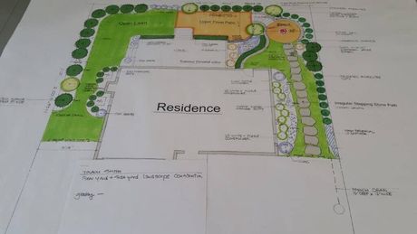 Landscape Design Plan — Scotch Plains, NJ — B & G Outdoor Rooms