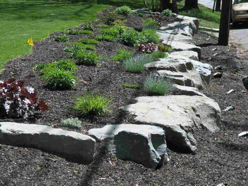 Landscaping Rock Wall — Scotch Plains, NJ — B & G Landscape & Outdoor Rooms