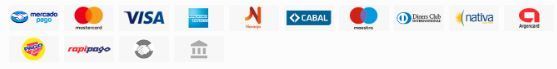 Fila de logotipos de métodos de pago, incluidos Visa, Mastercard, AmEx, Diners Club y PayPal sobre un fondo blanco.
