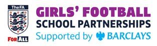 Girls Football School Partnership Logo