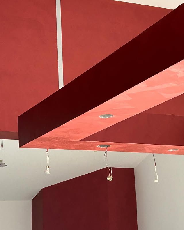 dettaglio tinteggiatura murale