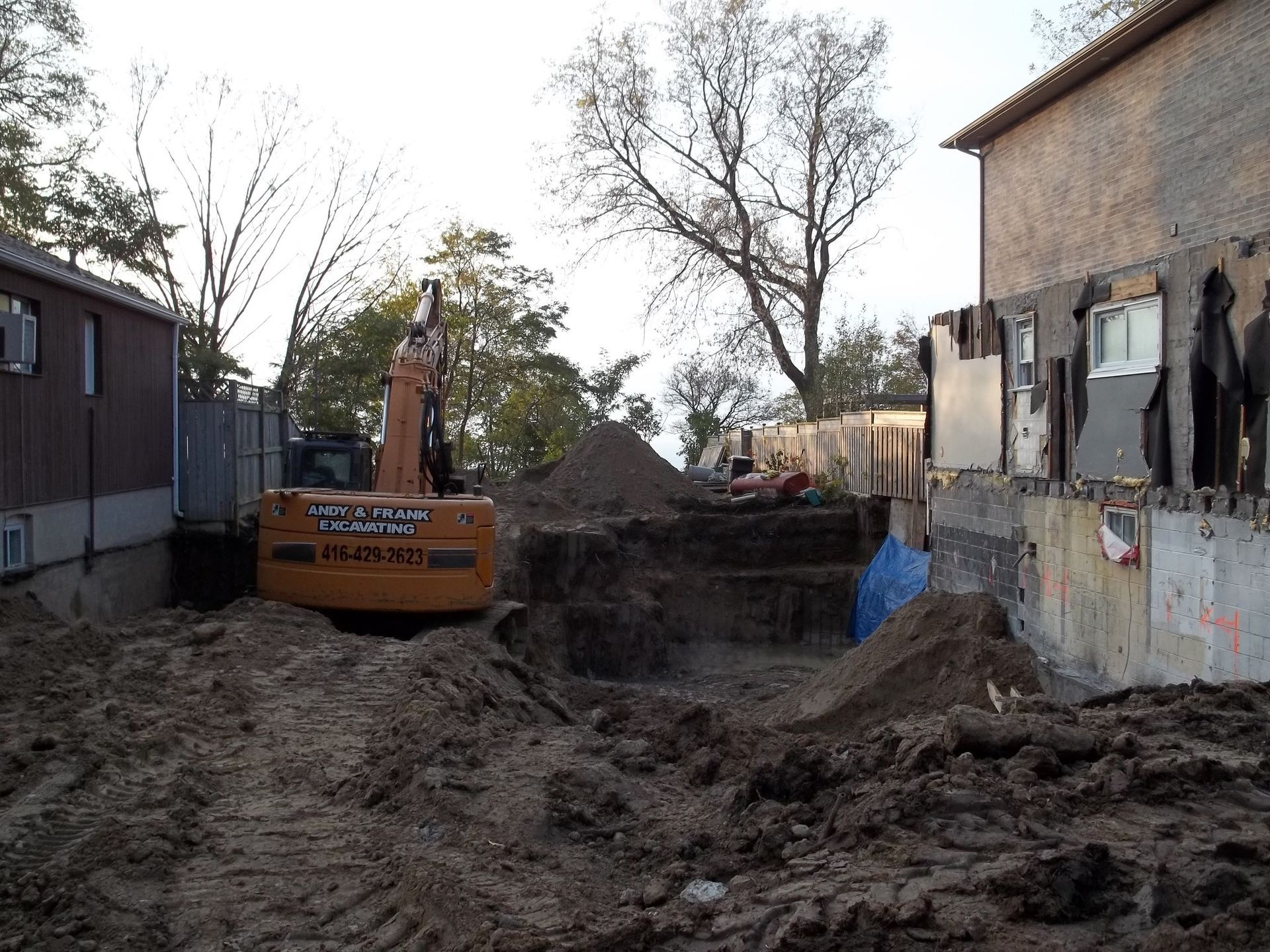 Backyard Excavation
