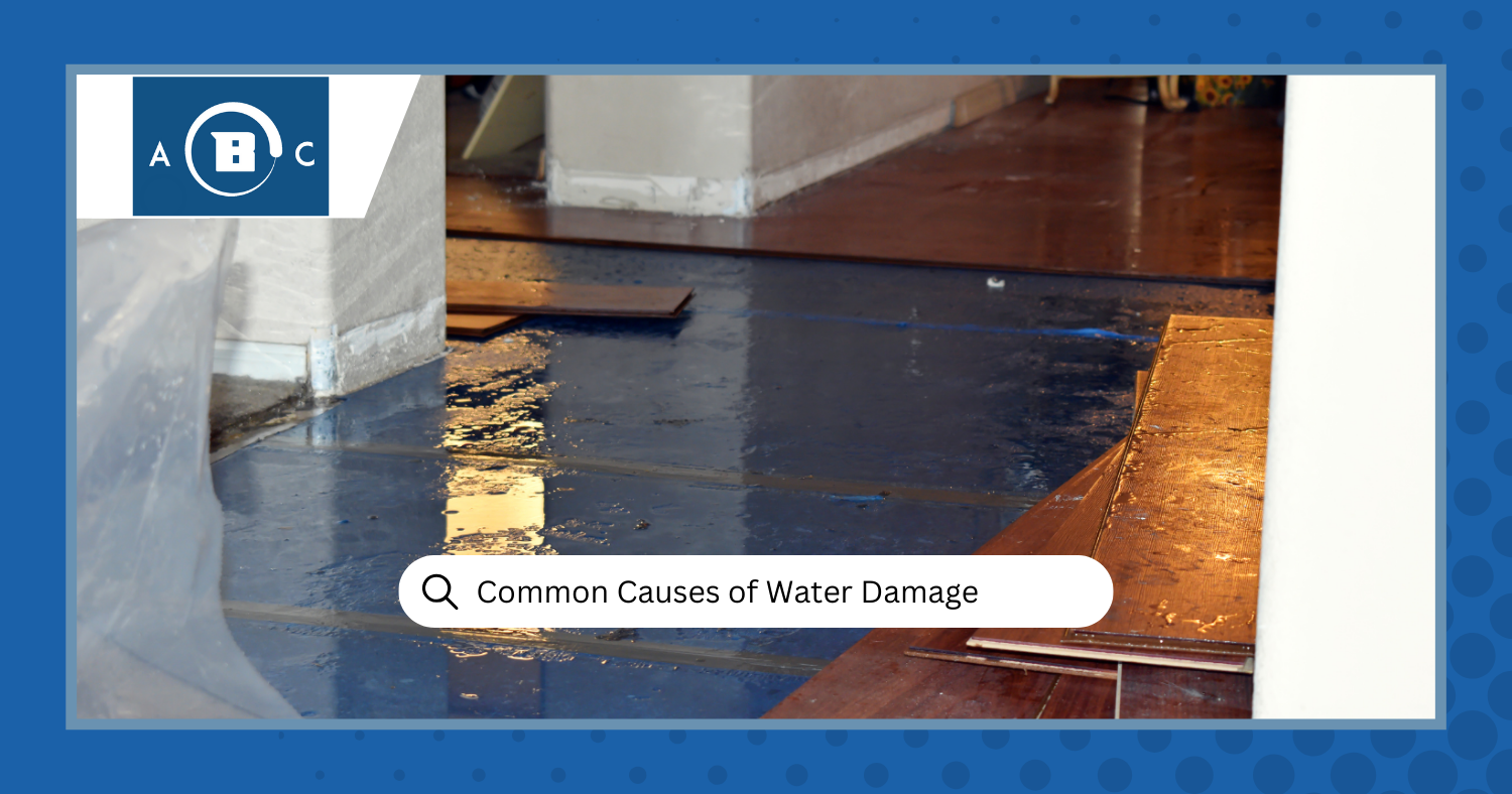 common causes of water damage