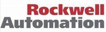 A logo for rockwell automation is shown on a white background.