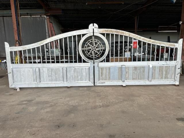 Ornamental Gate from Accurate Welding