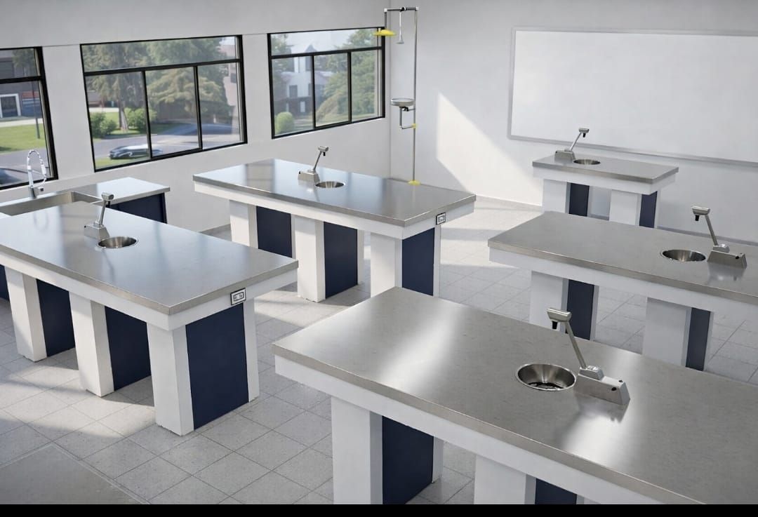 Mobiliario t&eacute;cnico instalado en laboratorio