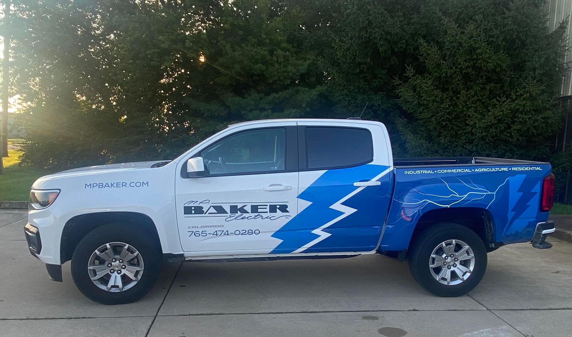 M.P Baker Electric Truck— Lafayette, IN — M P Baker Electric