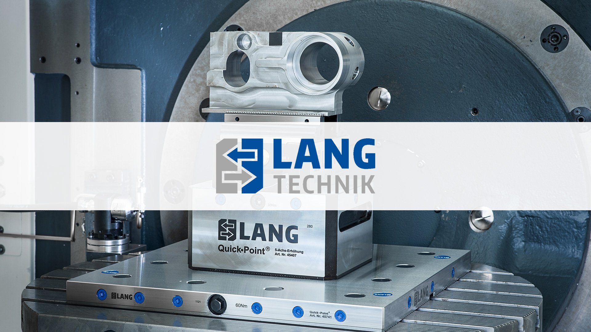 A picture of a machine that says lang technik on it