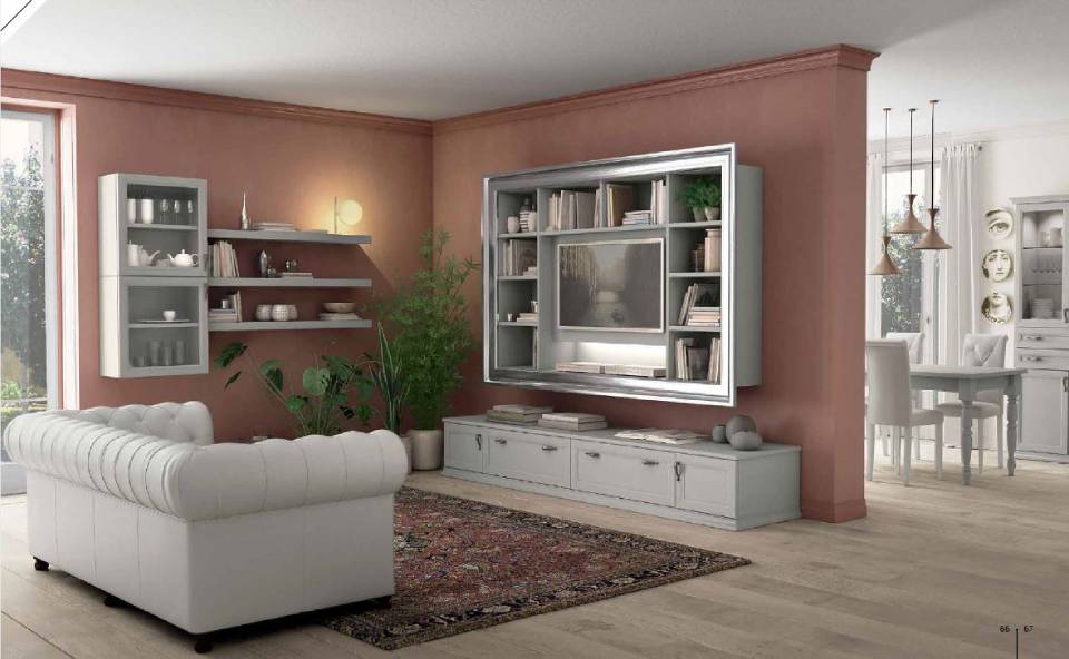 Mobile attrezzato soggiorno