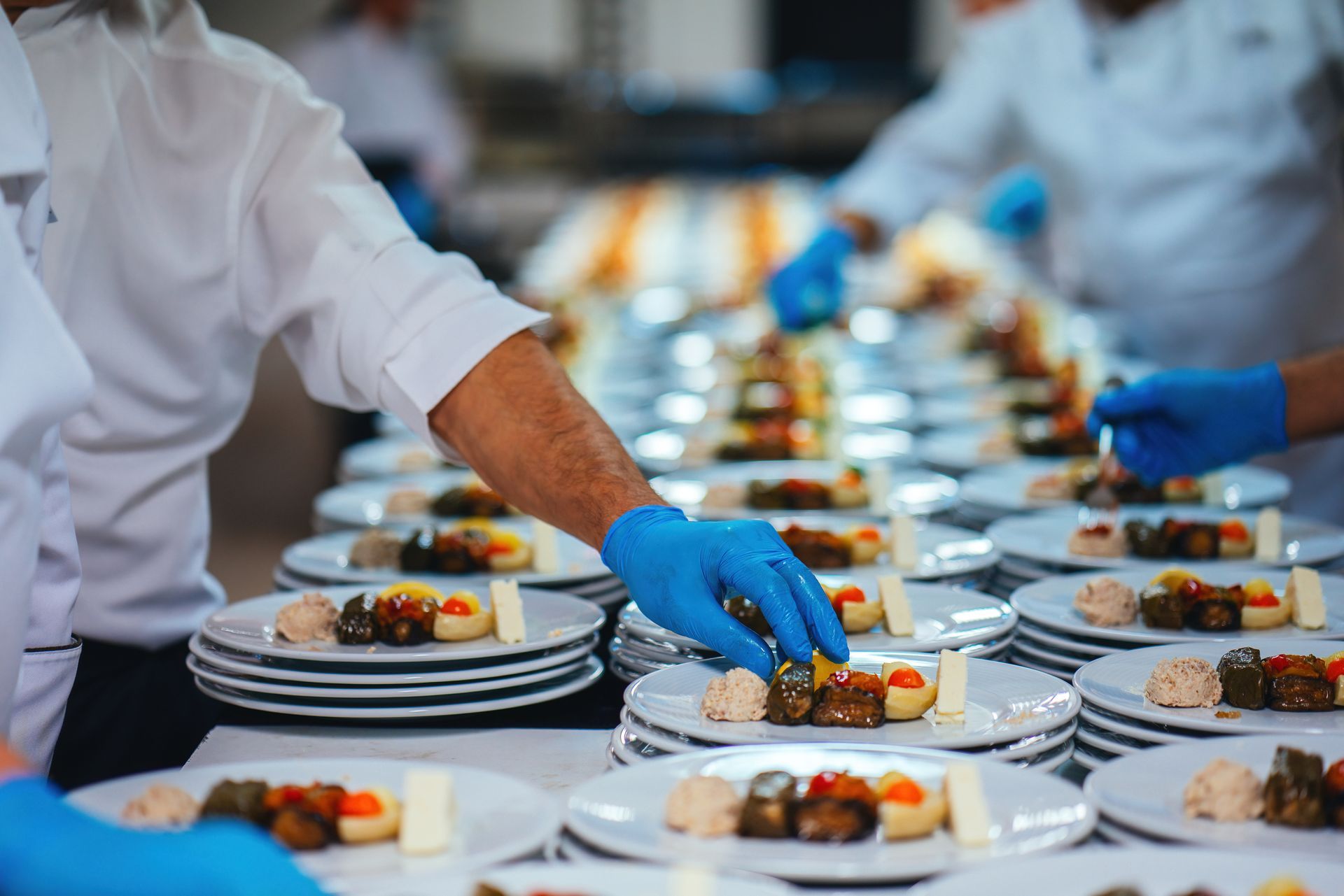 Catering company photography in Charlotte, NC with Howard MacDonald Photography