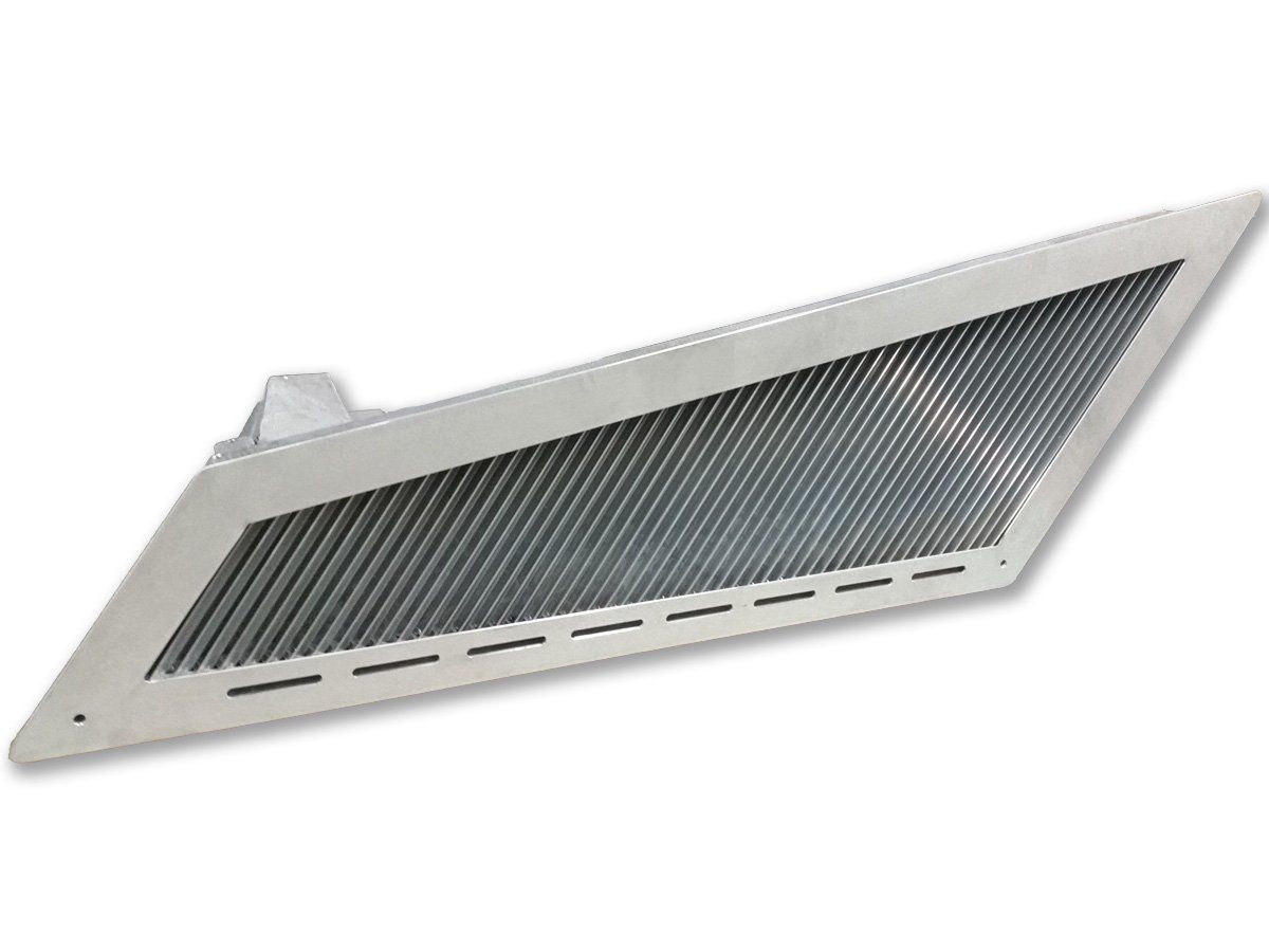 Explaining the difference between single and two stage air intake grilles