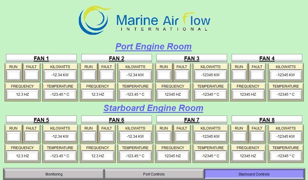Monitoring screen from our Red Lion Air On Demand system