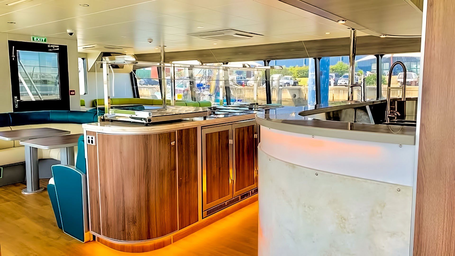 The quality fit out of the Ocean Explorer