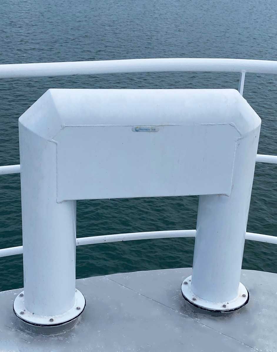 Void ventilation system with no sharp edges