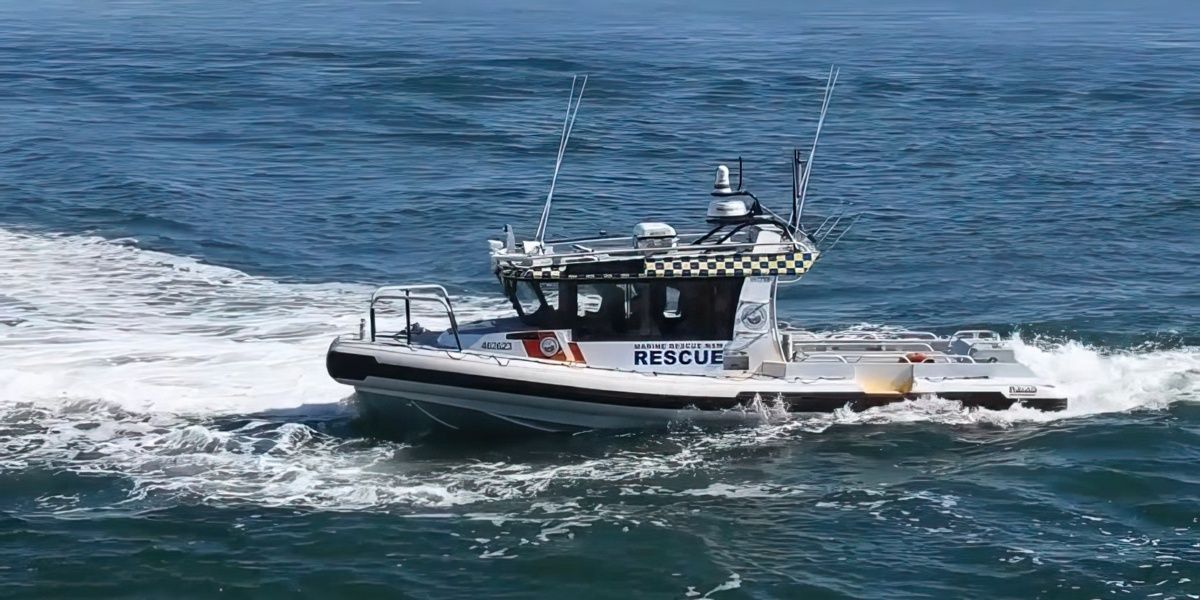 The Woolgoolga RIB - another Marine Air Flow engine room ventilation project. 