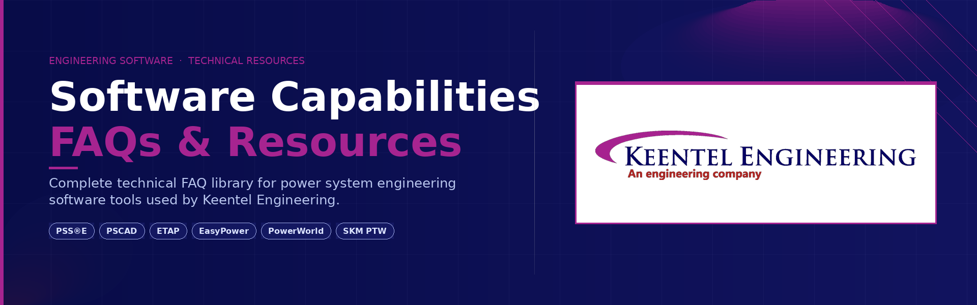Engineering Software Capabilities | Keentel Engineering