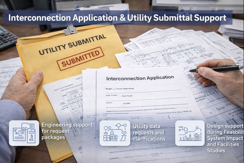 Woman in beige blazer holding purple file folder, reviewing papers.