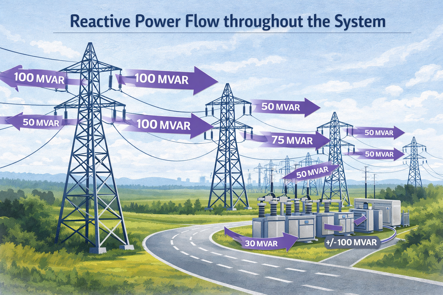 Two technicians in hard hats inspect electrical panel, one using a laptop in a control room.