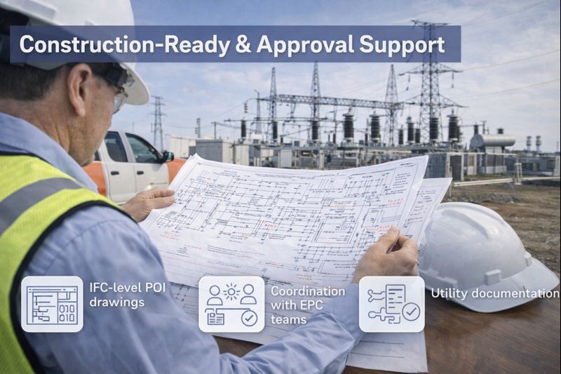 Woman in beige blazer holding purple file folder, reviewing papers.