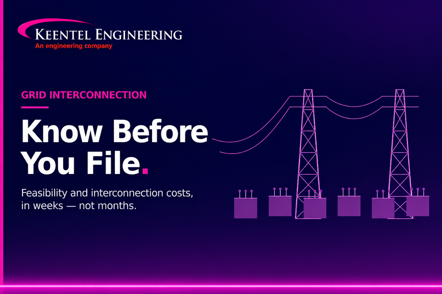 Grid interconnection feasibility and transmission planning