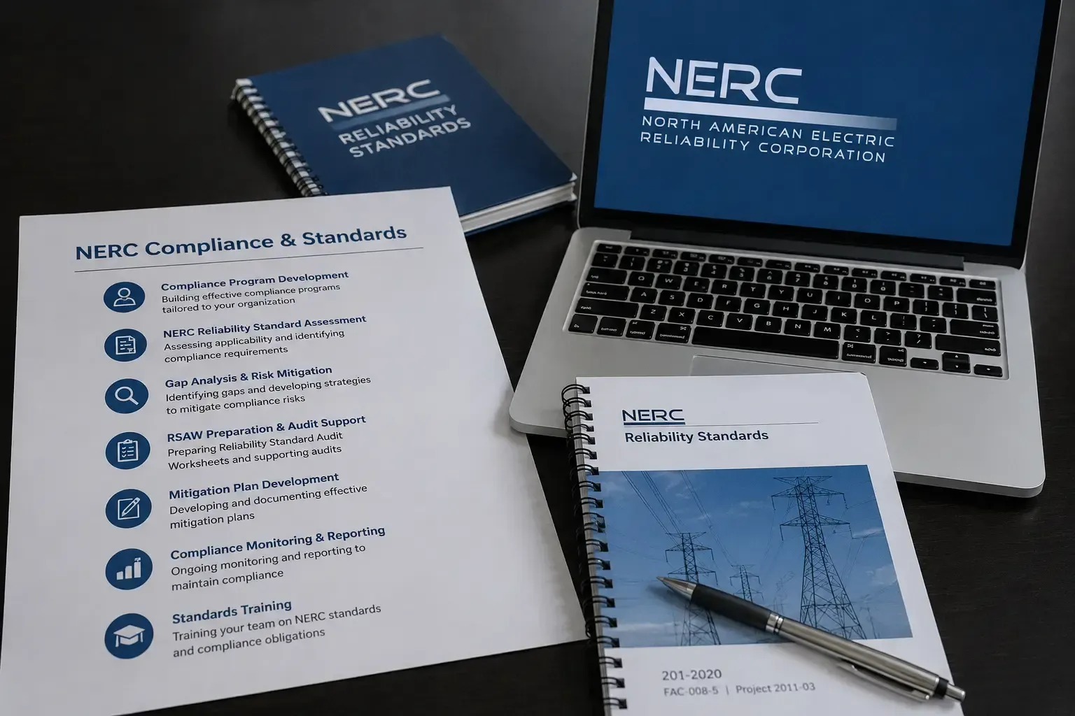 NERC compliance documentation and standards review