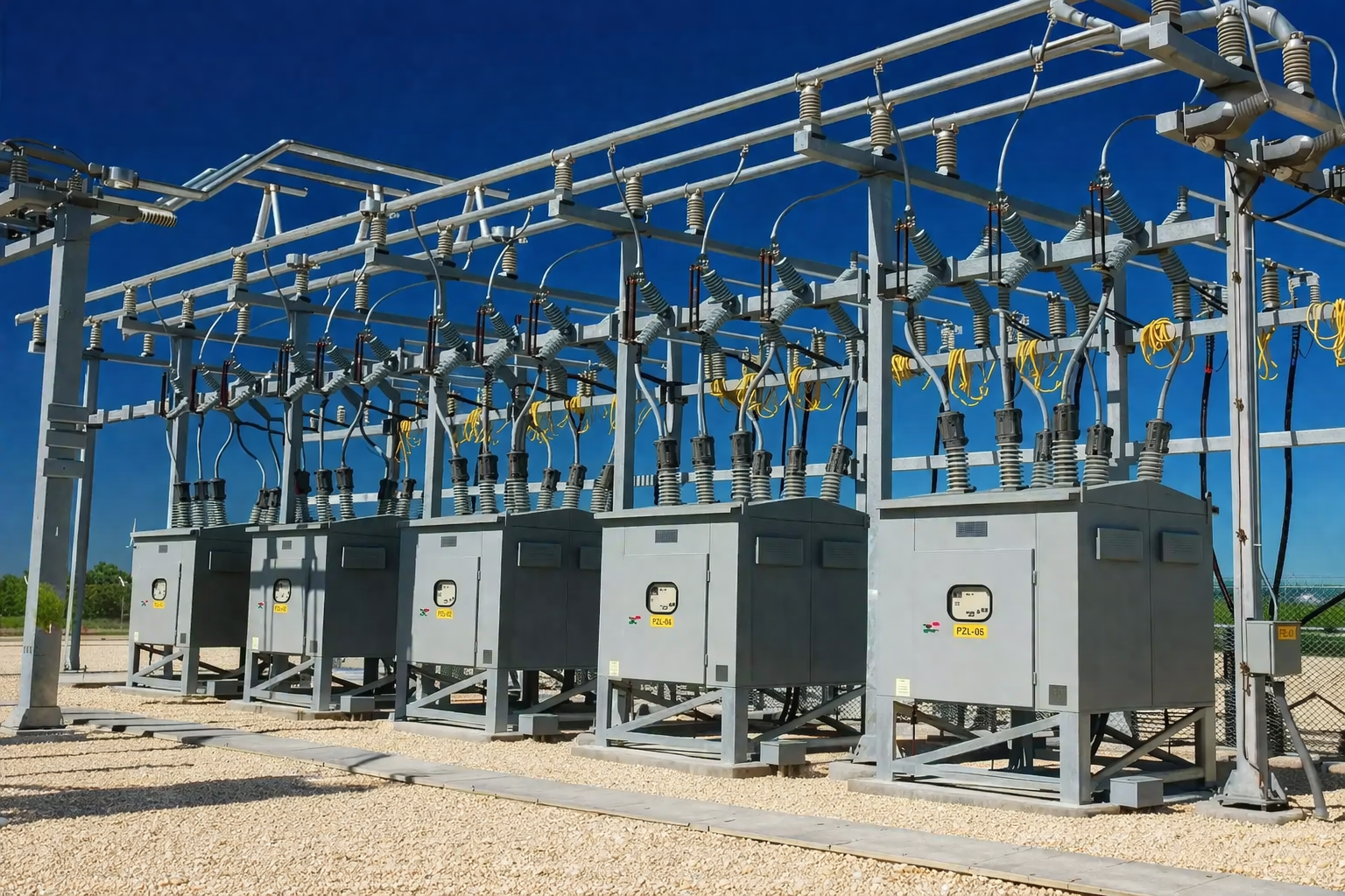 Protective relay coordination study diagram showing selective fault isolation, time‑current coordination curves, upstream/downstream breaker settings, and backup protection logic for power system reliability.
