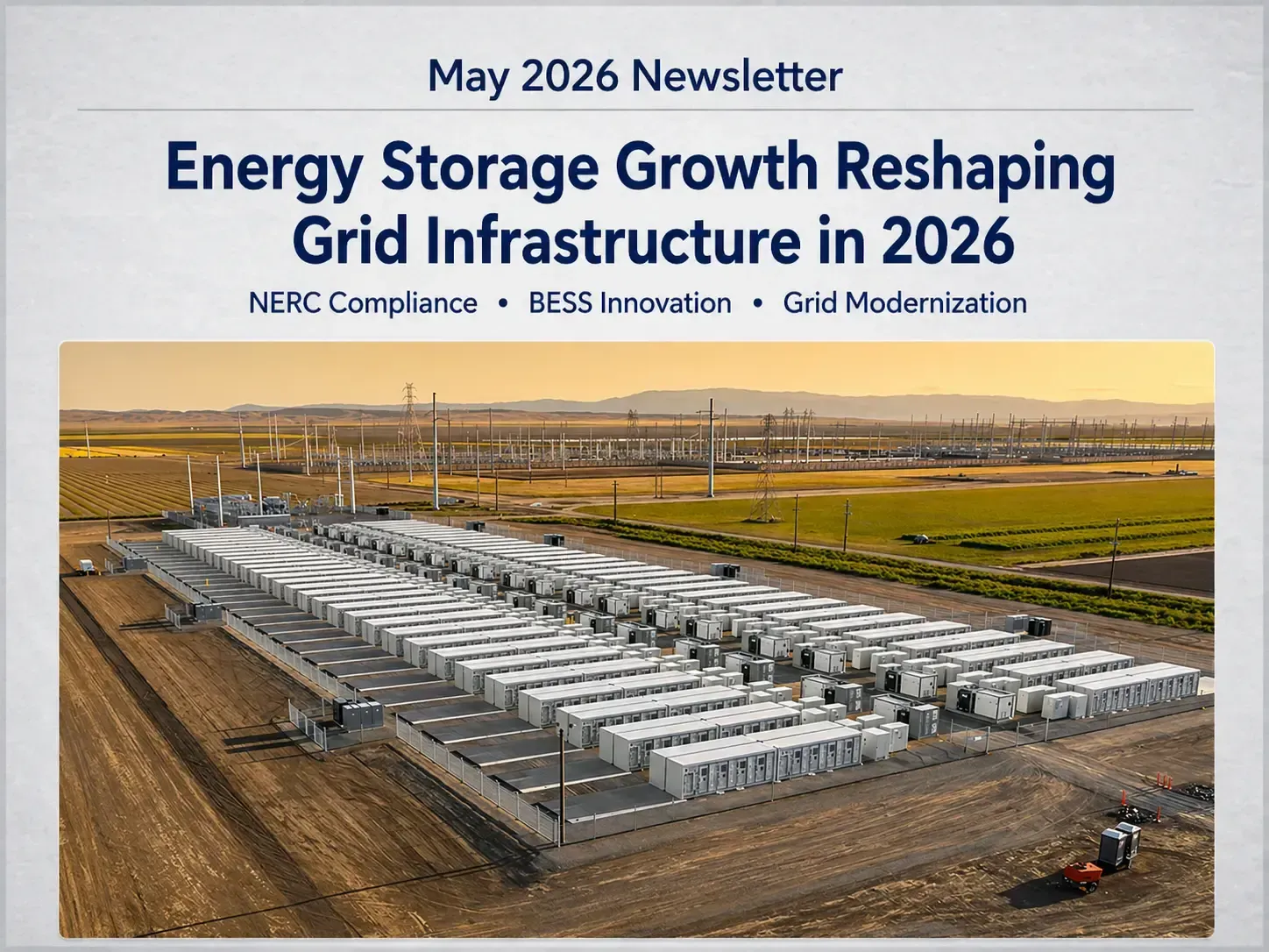 Battery energy storage systems with wind turbines supporting grid reliability and renewable energy.
