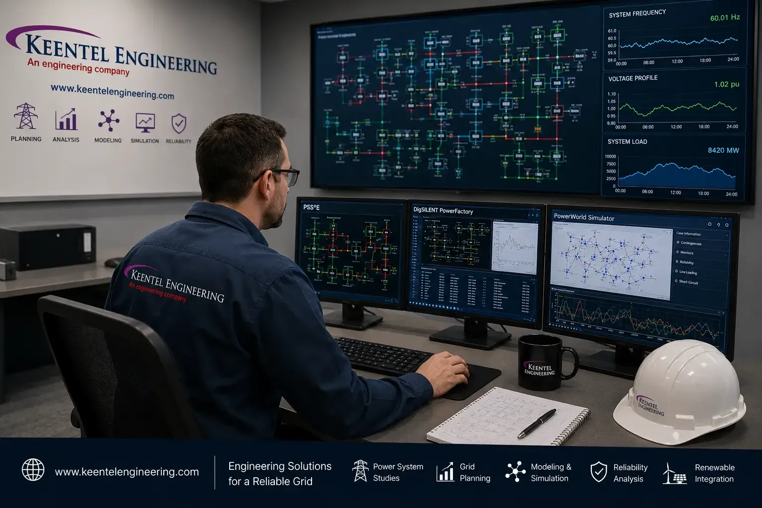 Advanced power system modeling and simulation workstation