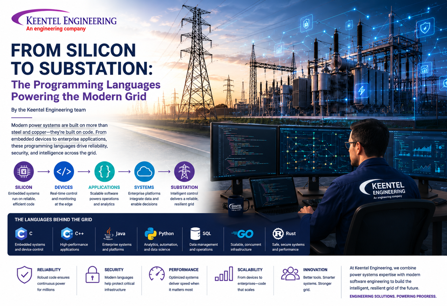 Keentel Engineering substation programming overview