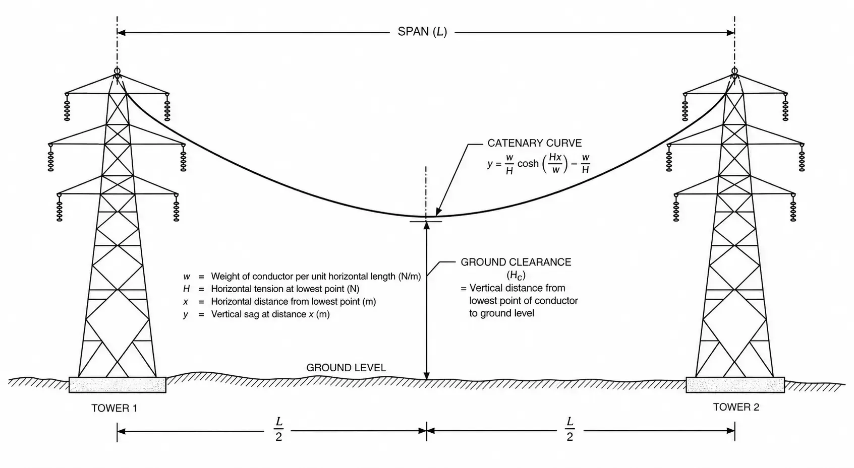 Transmission tower structural modeling