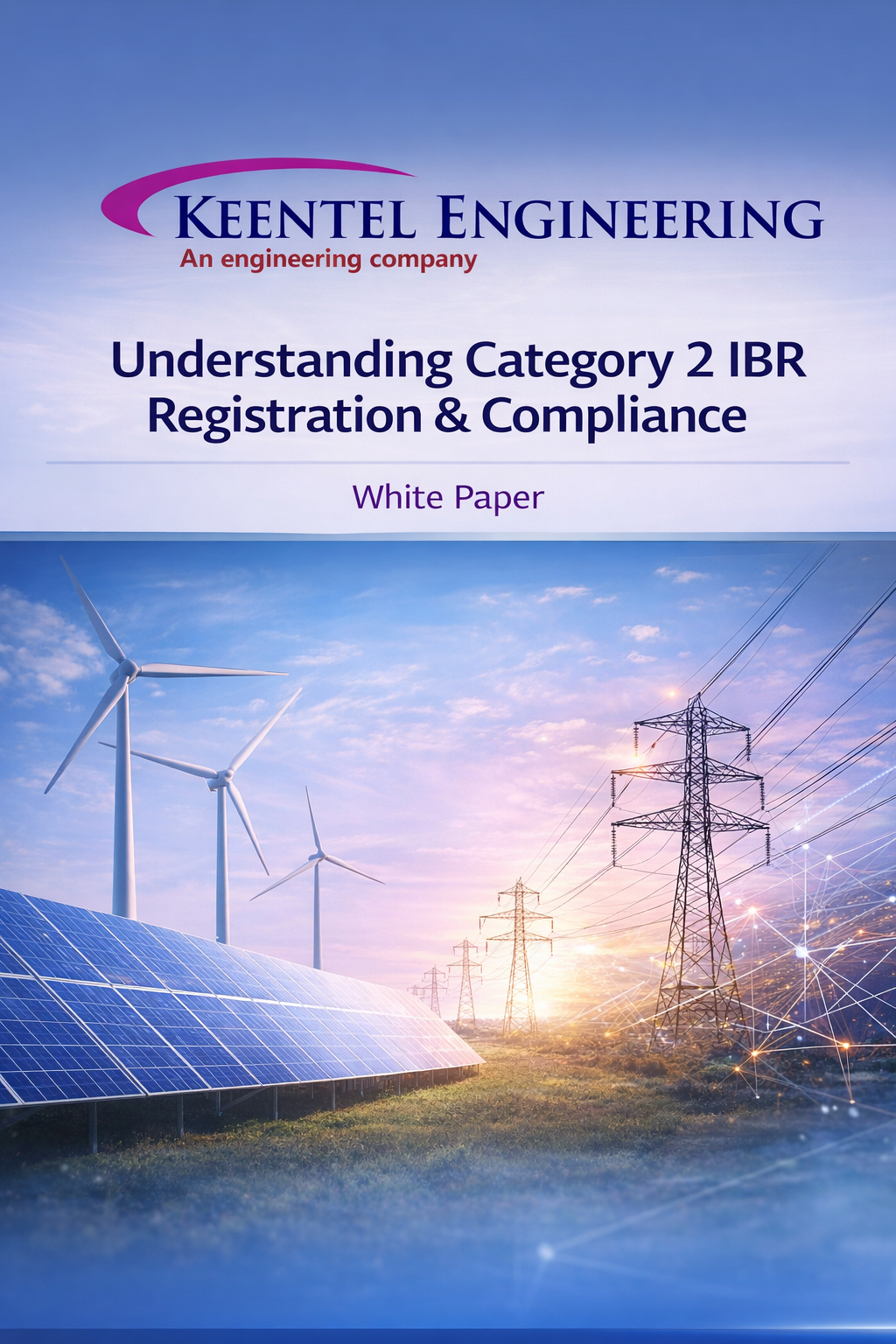 Understanding Category 2 IBR Registration and Compliance white paper cover by Keentel Engineering fe