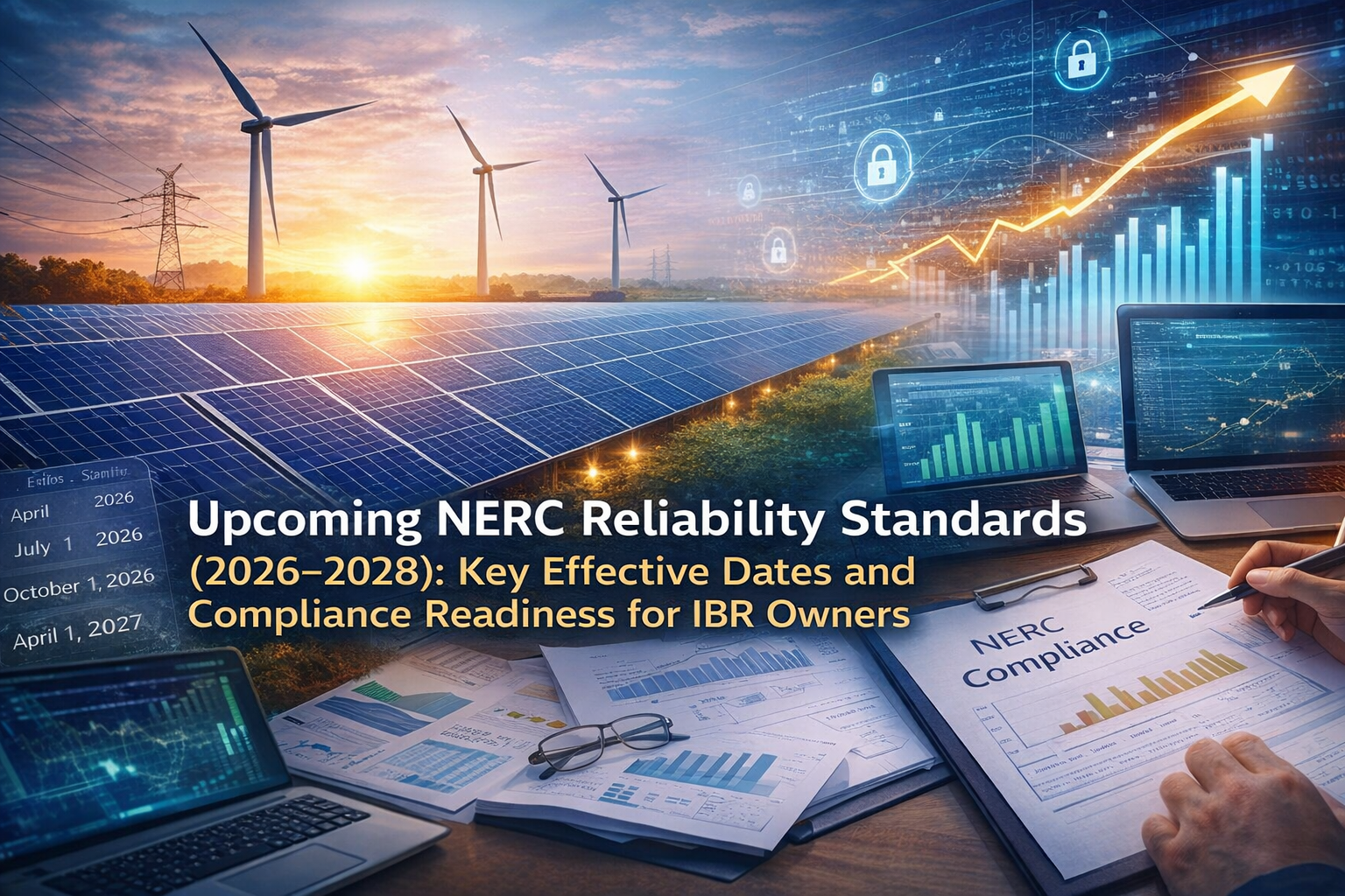 Power generation and grid infrastructure related to upcoming NERC reliability standards