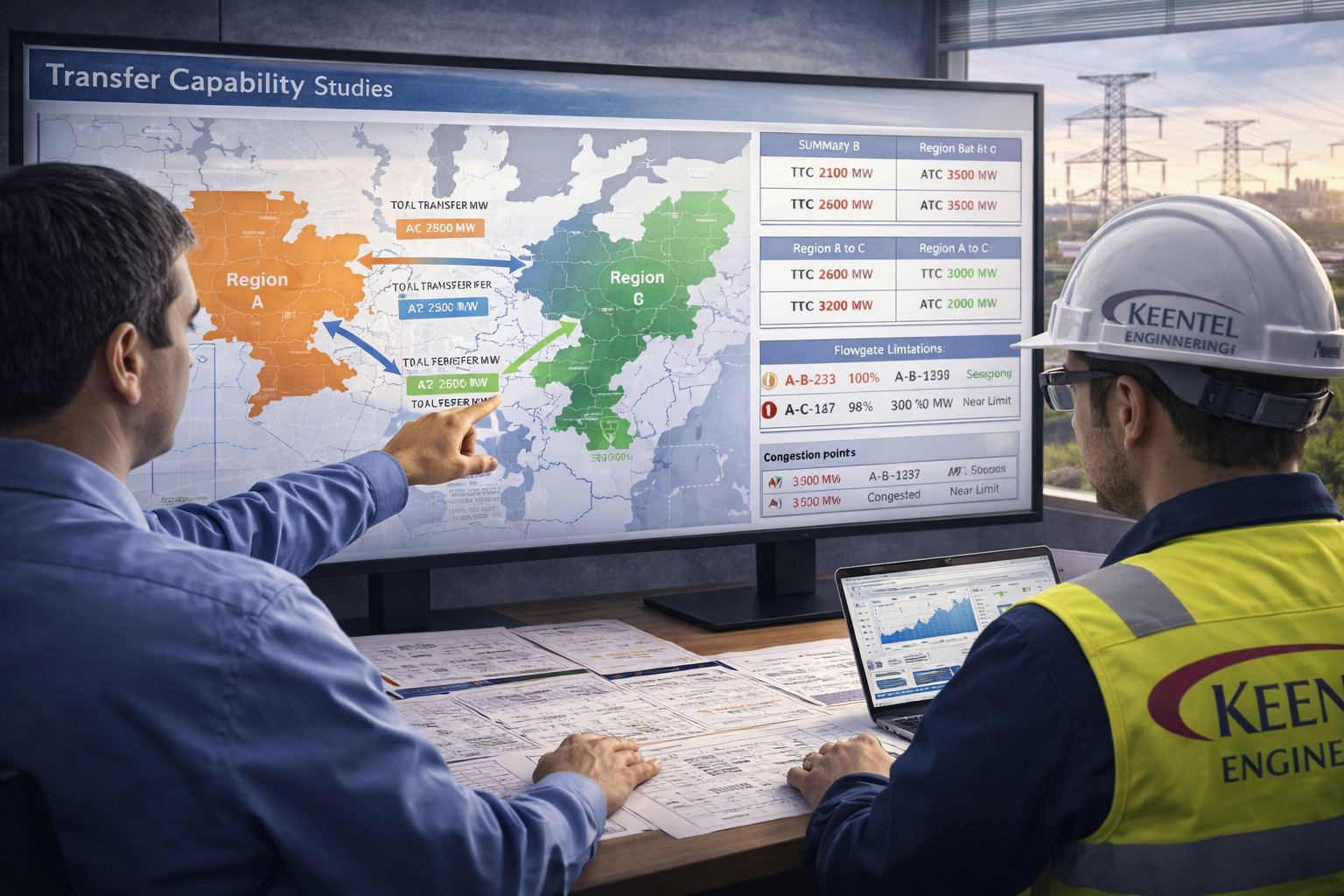 Substation Load Flow Analysis