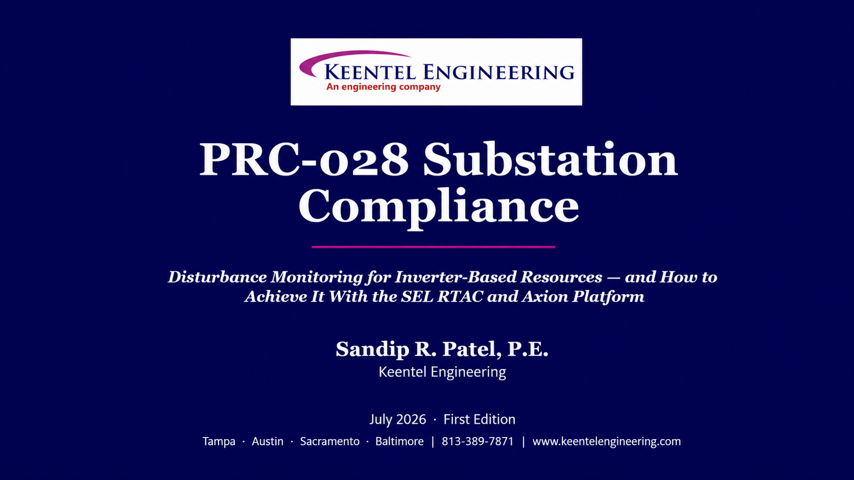 PRC-028 Compliance Guide | Disturbance Monitoring for IBRs