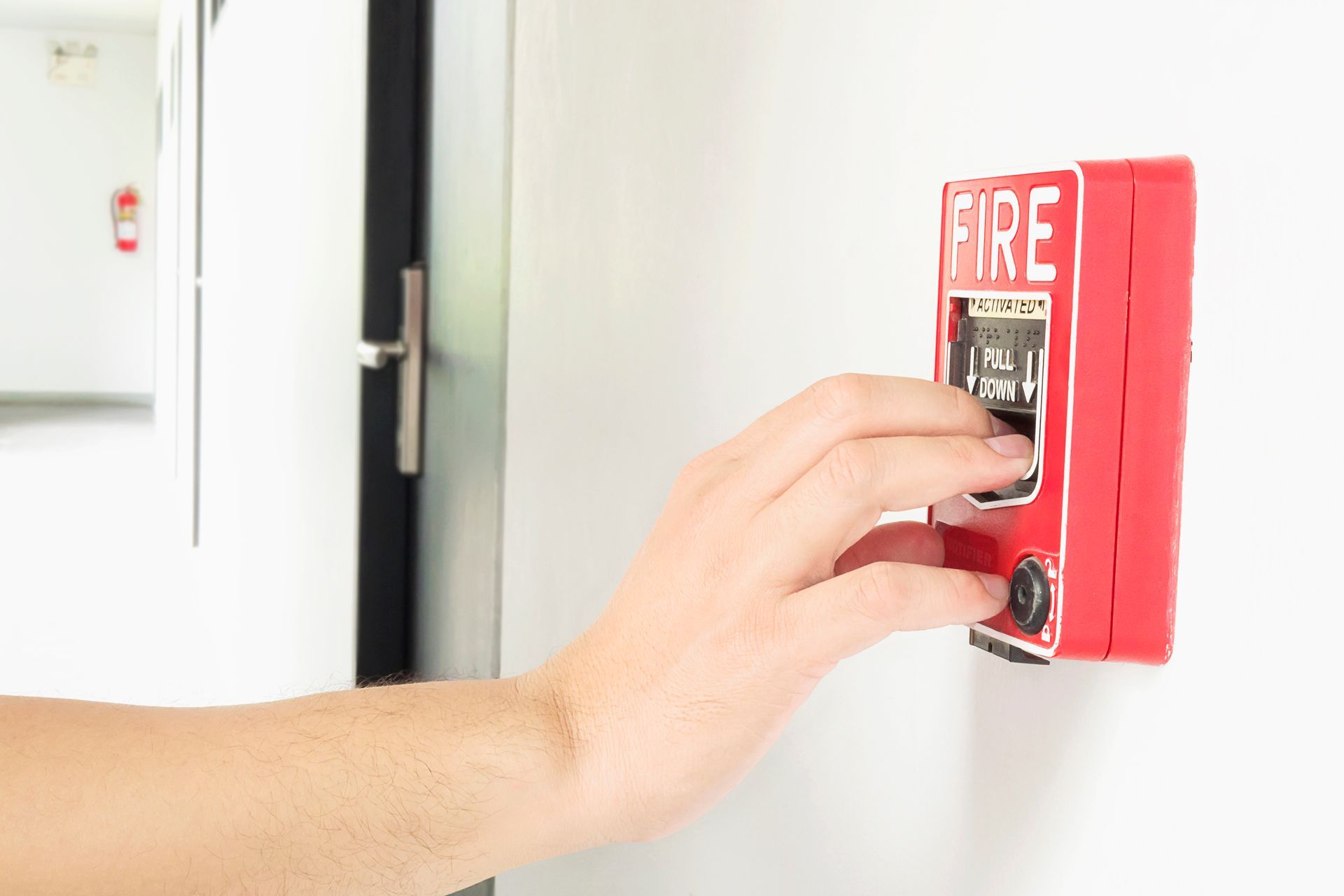 Fire Protection button