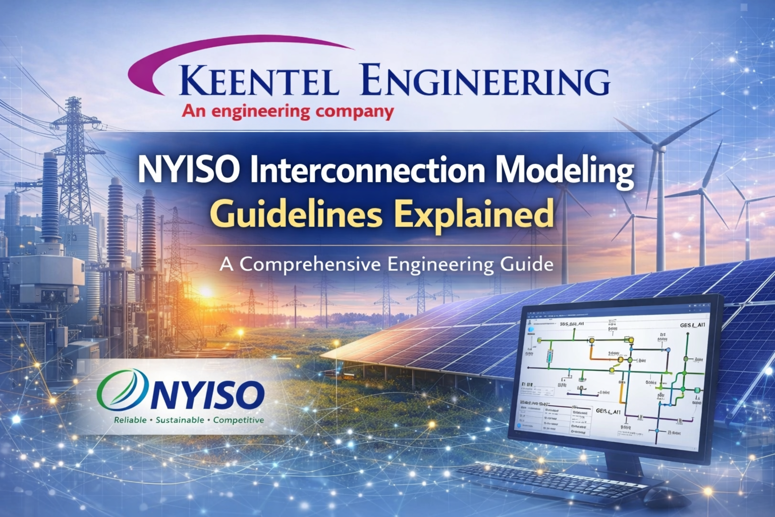 Keentel Engineering featured image for NYISO Interconnection Modeling Guidelines Explained showing p