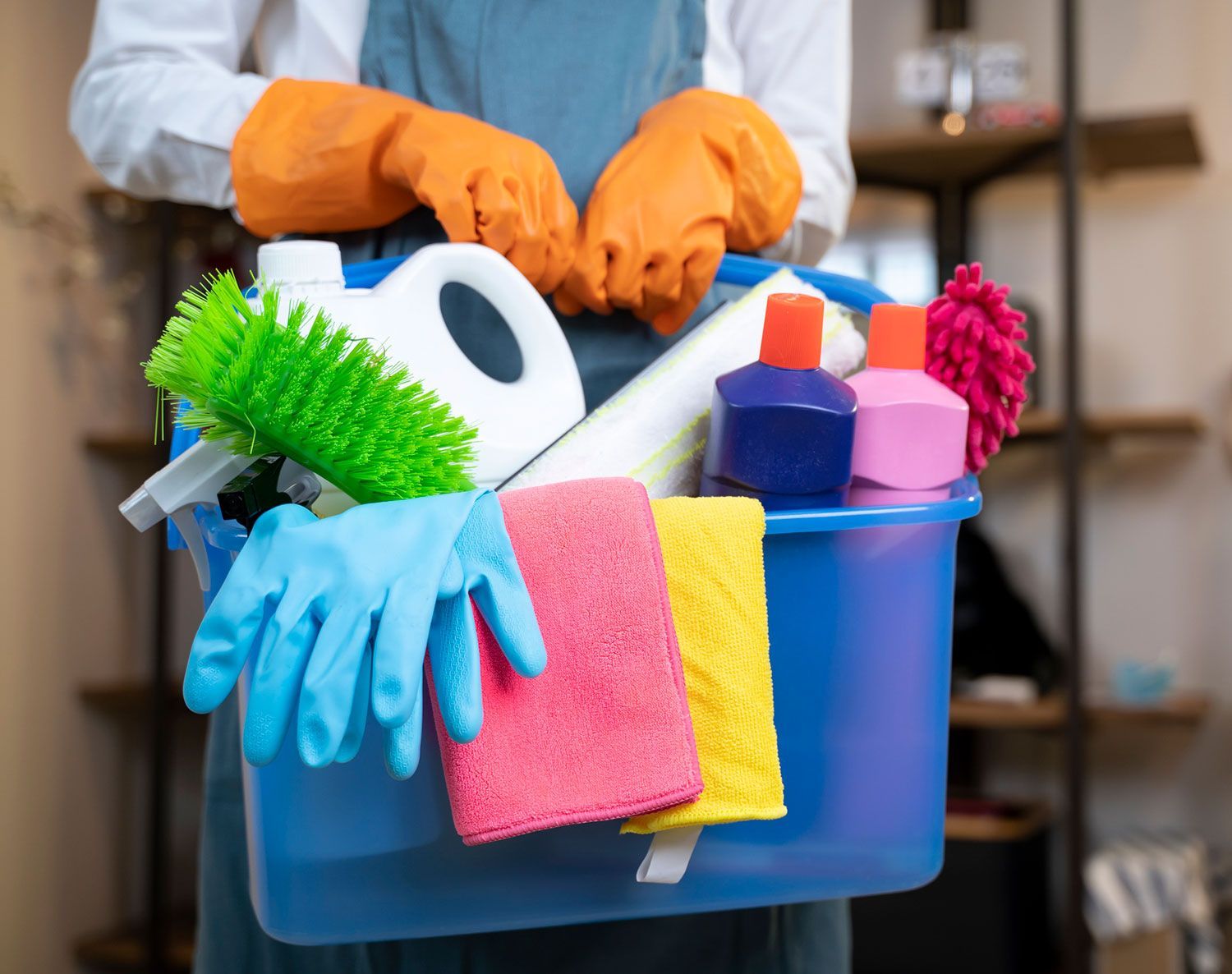 Worker with Cleaning Equipment — Litchfield Park, AZ — Cleaning Elite AZ LLC