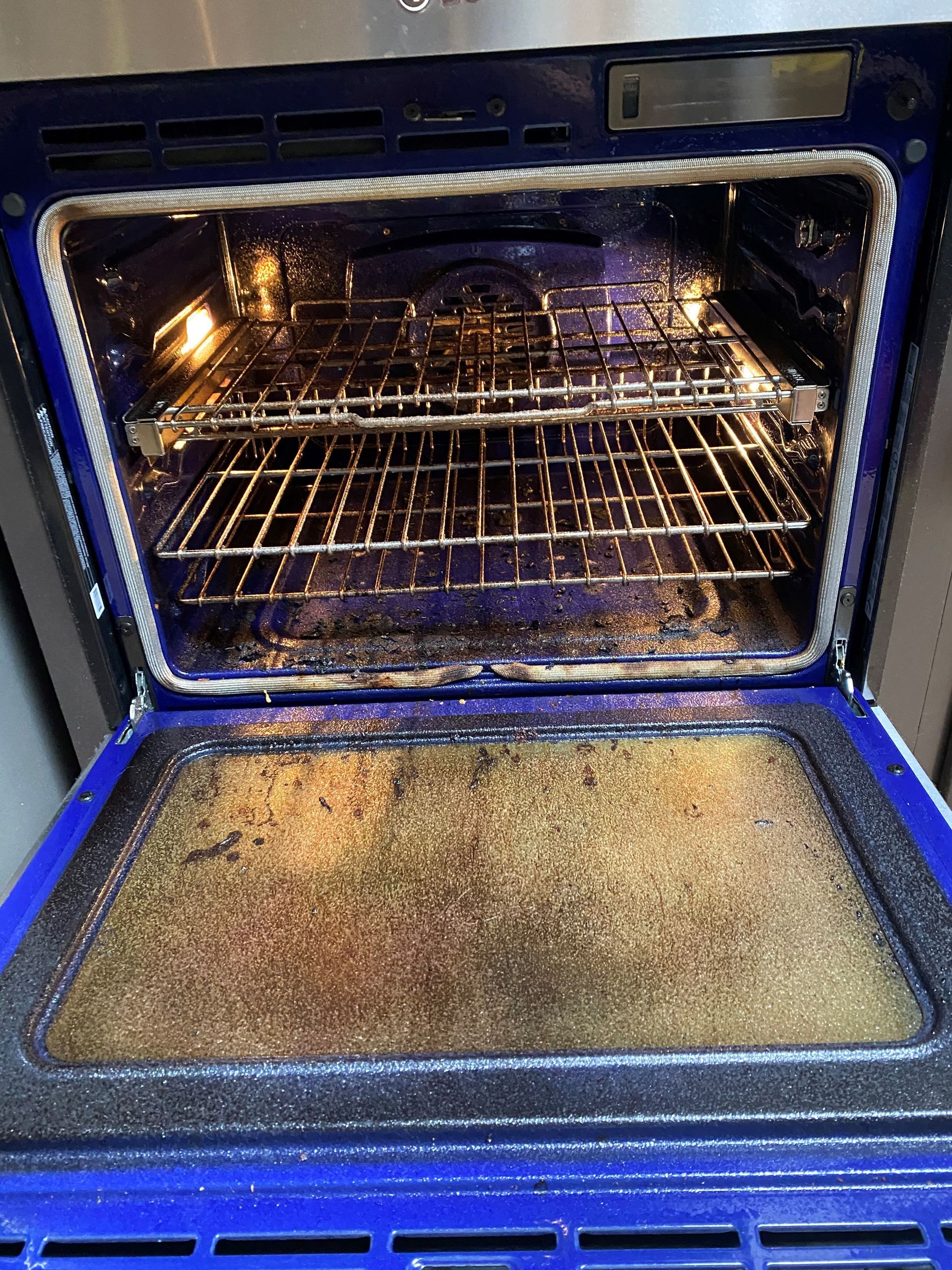 the inside of an oven is very dirty and needs to be cleaned . | Litchfield Park, AZ | Cleaning Elite