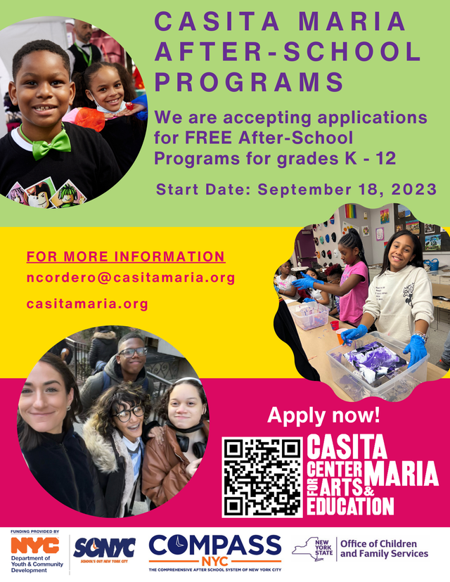 In School & Community Programs in New York