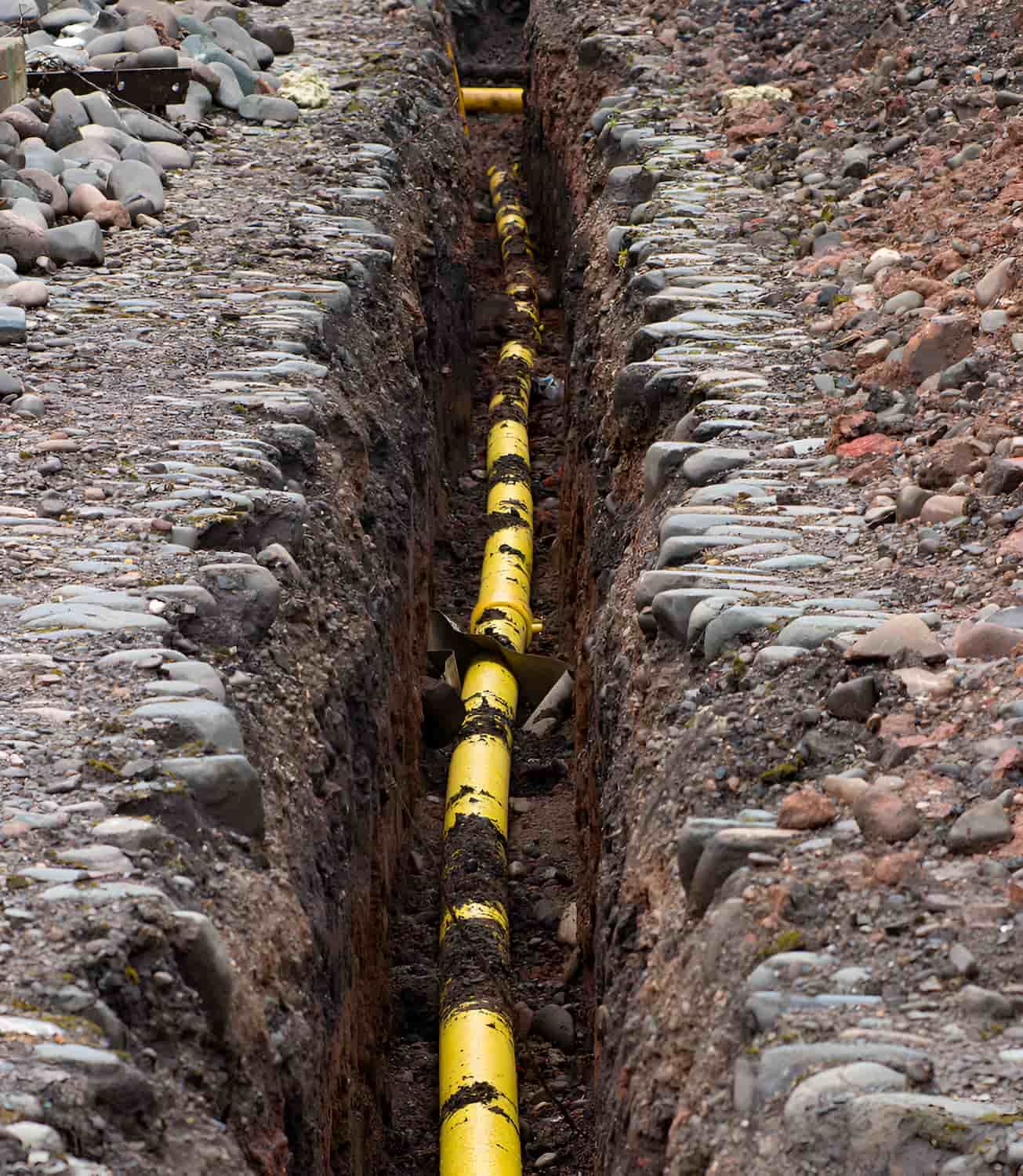 A Gas Pipe Underground — CQ Service Locating In Biloela, QLD