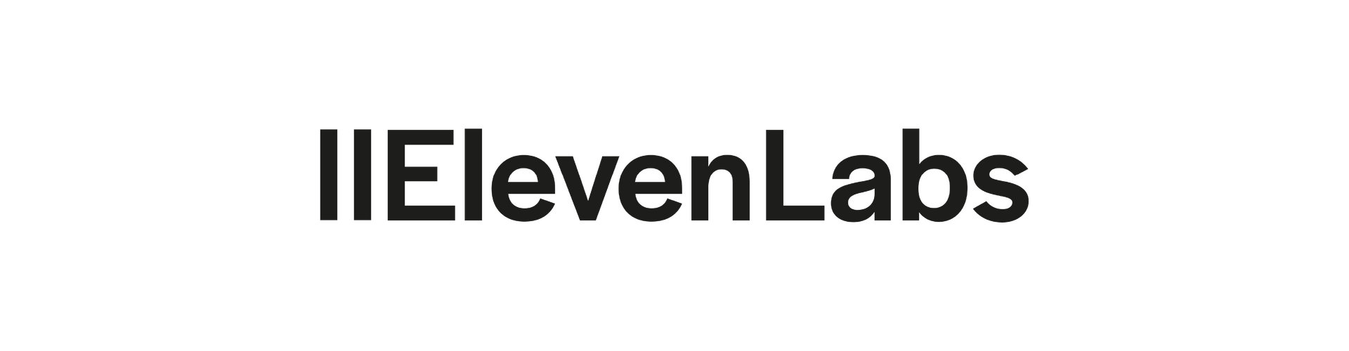 Eleven Labs Back and white logo